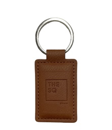 [SQ-KEYTAG] Brown Leather Key Tag